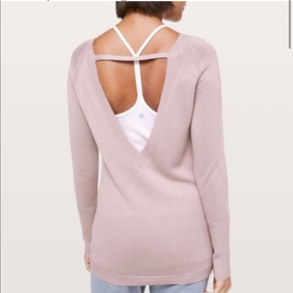 lululemon athletica Sweaters - 💕SALE💕 Lululemon Unity Open Back Sweater